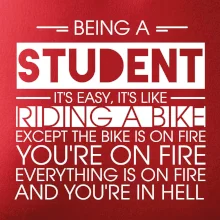 Being a student - bike