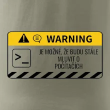 Warning mluvení - Počítač