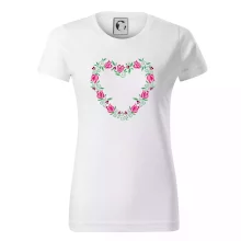 Červené tulipánové srdiečko (Pecka design)