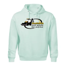 Bagrista v kruhu - vlastní nápis