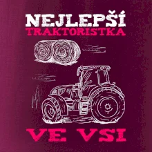 Traktoristka - nejjepší ve vsi