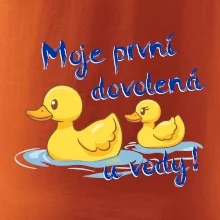 Moje první dovolená u vody - holčička