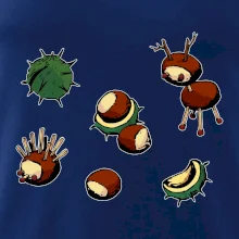 Kaštanová zvířátka - obdelník