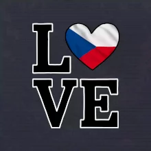 Love Česká vlajka