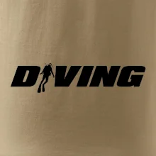 Diving nápis potápěč