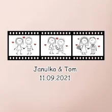 Svatební den - váš nápis (Hana-creative)