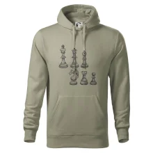 Šachové figurky kreslené