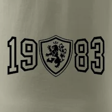 Narozeninový motiv - znak - 1983