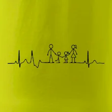 EKG rodina - kluk holka