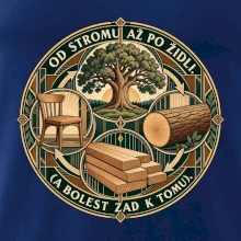 Od stromu až po dřevěnou židli