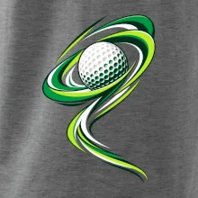 Golfový míček zelená dynamika