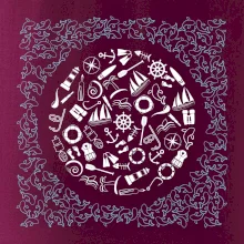 Námořní ikony a ryby