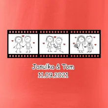 Svatební den - váš nápis (Hana-creative)