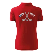 Czech team - hokejky a puk