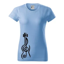 Houslový klíč kytara