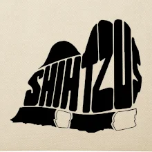 Shih-tzu - nápis v těle