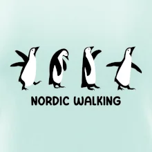 Nordic walking tučňáci - kreslení