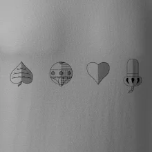 Prší - barvy hracích karet