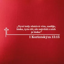 Citáty z bible - 1 Korintským 13:13