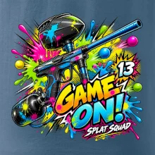 Barevná exploze game on paintball