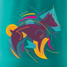 Pes abstrakce hubený