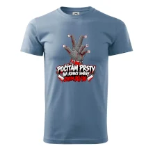 Řezník počítám prsty na konci směny