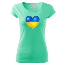 Ukrajina srdce vlajka