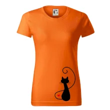 Zamilovaná kočka zpředu