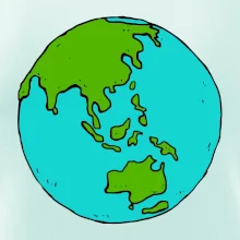 Planeta na prsu - Austrálie