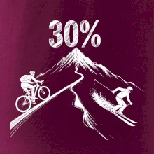 Narozeniny cyklista a lyžař 30