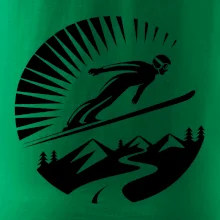 Skokan černý v kruhu