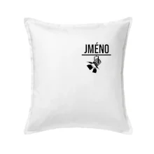 Jméno a nápis na zádech - stage crew