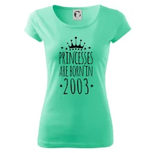 Princesses are born in 2003