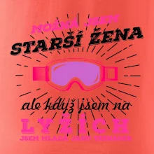 Lyže - možná jsem starší žena
