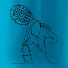 Tenistka  jednim tahem