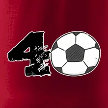 Fotbal kulaté narozeniny 40