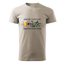 Jedno pivo = 10 km na E-bike. Dneska mým cílem je 100 km!