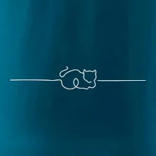 Kočka linka kreslená