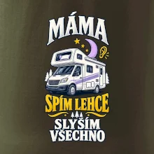 Máma spím lehce slyším všechno rodinná alkovna