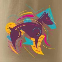 Pes abstrakce hubený