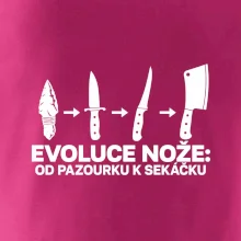 Evoluce nože od pazourku k sekáčku