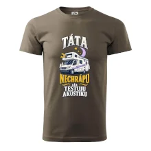 Táta nechrápu testuju akustiku rodinná alkovna