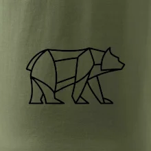 Geometrie lední medvěd chodící