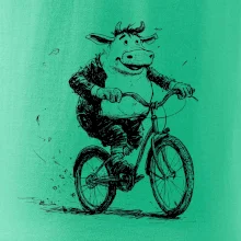 Tlustá kráva na kole