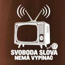Svoboda slova nemá vypínač retro televize