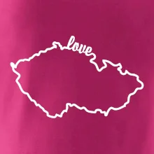 Czech love mapa