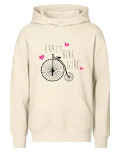 Crazy bike girl