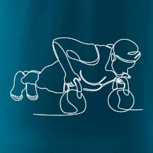 Kitebell posilování jedním tahem