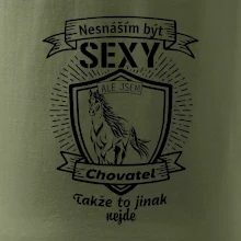 Nesnáším být sexy - chovatel koní erb
