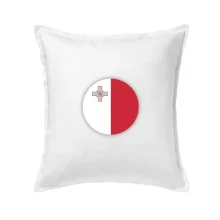 Vlajka Malta kulatá velká